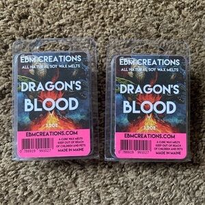 EBM Creations "Dragon's Blood" Wax Melts (2)